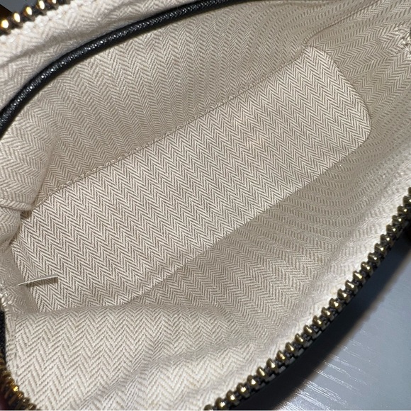 Tory Burch Emerson Dome Satchel Crossbody In Black - Picture 7 of 10